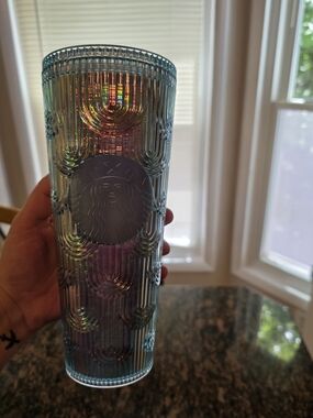 Starbucks Iridescent Tumbler - Blue/Green/Purple